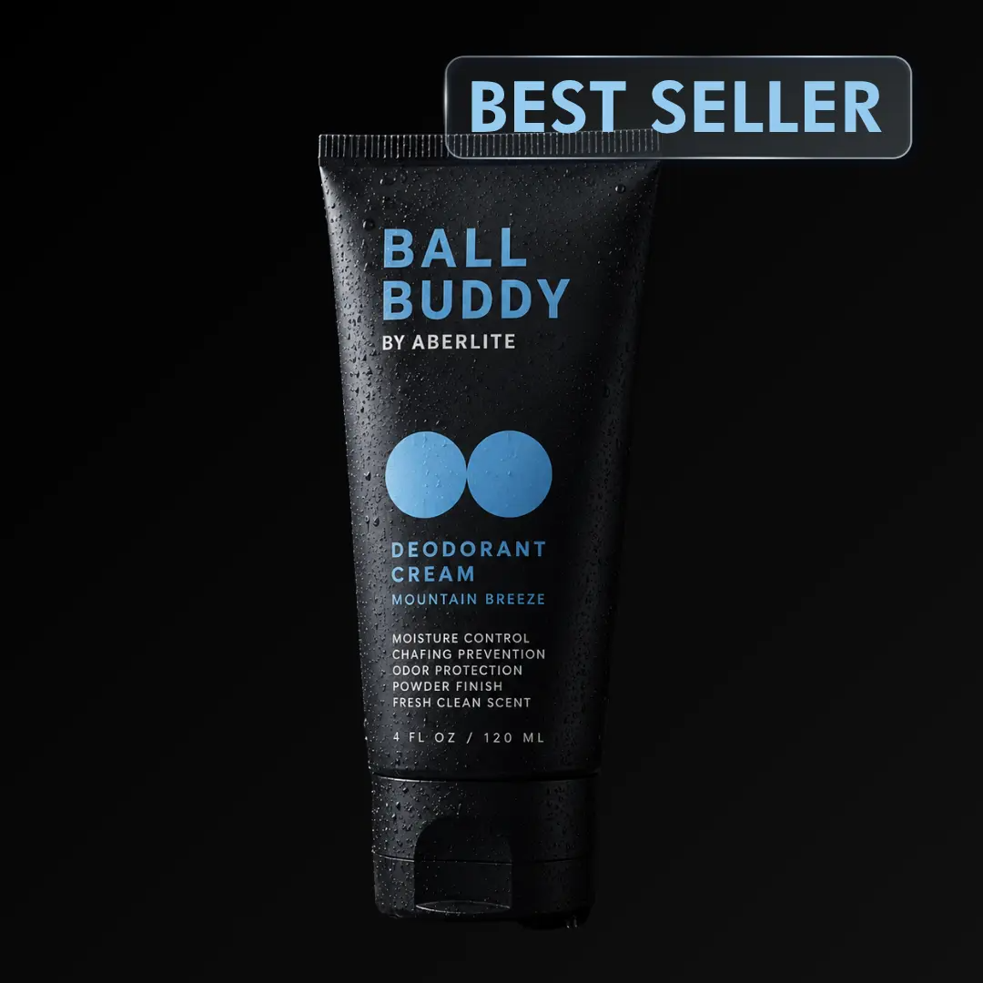 Ball Buddy Deodorant Cream – Men's Groin & Body Deodorant | Talc-Free, All-Natural, Anti-Chafe | 1, 2 & 3 Pack