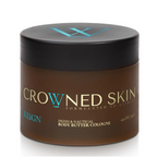 Crowned Skin Reign Cologne Body Butter – Ocean & Leather Fragrance 4oz