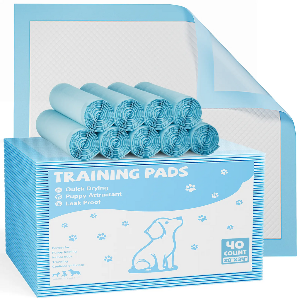 Dog & Puppy Pee Pads – 100 Count Leakproof Disposable Training Pads