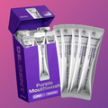 Purple Mouthwash Sachets – 20 Pack Peroxide-Free Vegan Mint