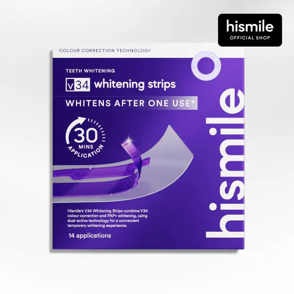 Hismile V34 Teeth Whitening Strips – 14 Applications