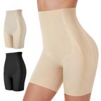 LUCKMEEY High Waist Tummy Control Shapewear Shorts – Seamless Breathable