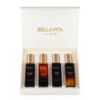 Bella Vita Luxury Perfume Gift Set for Men – 4 Minis G.O.A.T, Oud, CEO, Klub