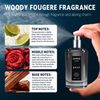 Midnight Marine Men's Eau de Parfum – 80ml Woody Amber EDP
