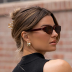 Astra Flat-Lens Cat-Eye Sunglasses for Women