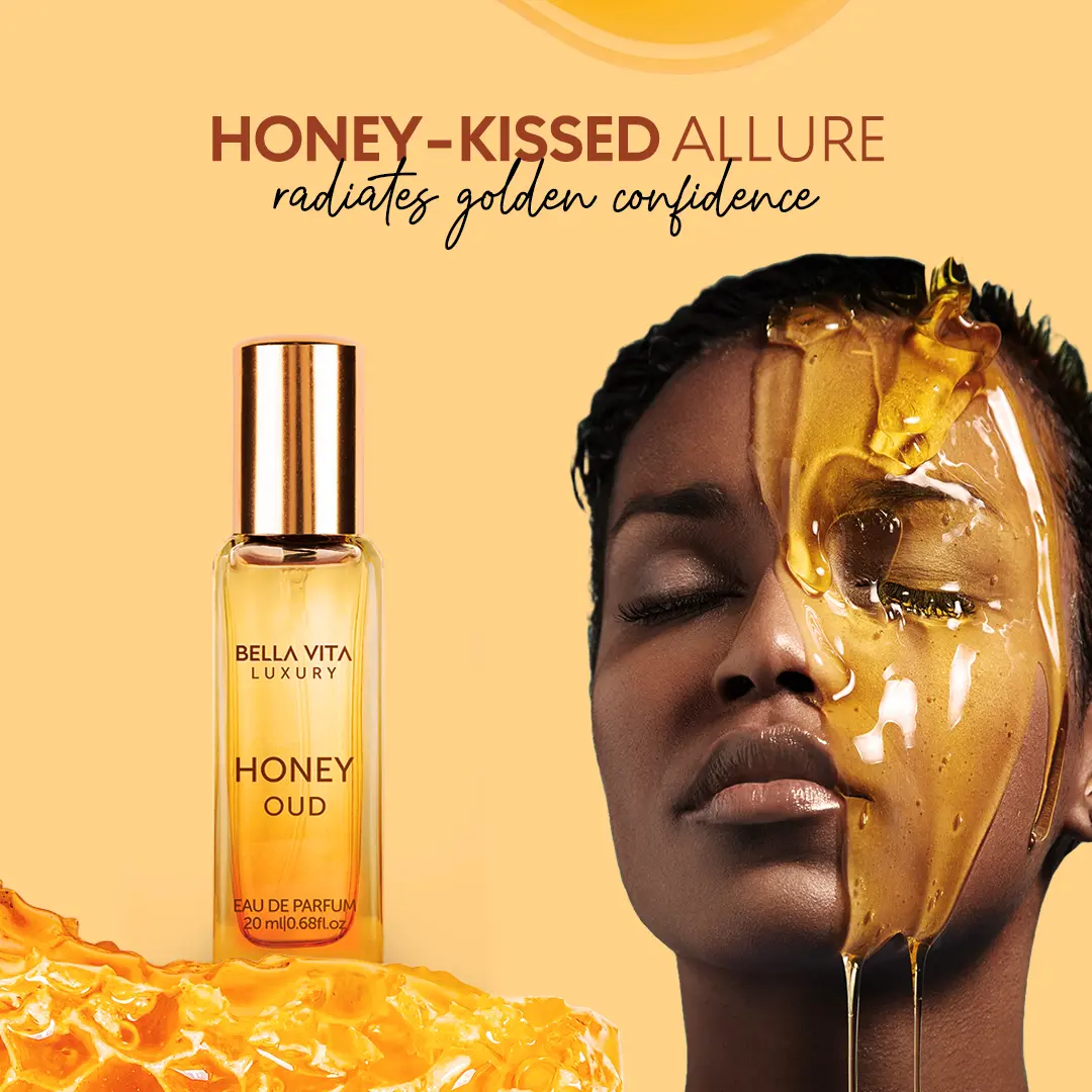 Honey Oud - (0.68 fl. oz./20 ml) | Eau de Parfum | Patchouli, Vanilla, Bergamot | Floral & Spicy | Long Lasting | Mini Perfume