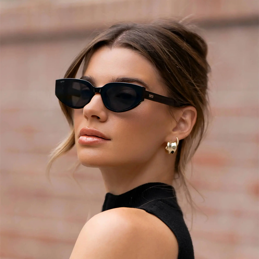 Astra Flat-Lens Cat-Eye Sunglasses for Women