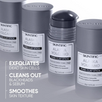 SKINTIFIC Clay Stick 2-Piece Combo – Volcano Detox & Bright Boost