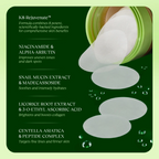 JiYu Skincare Korean Toner Pads – Snail Mucin & Niacinamide 100ct