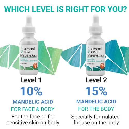 Almond Clear Level 2 Mandelic Acid Body Serum – 15% Body Acne Treatment