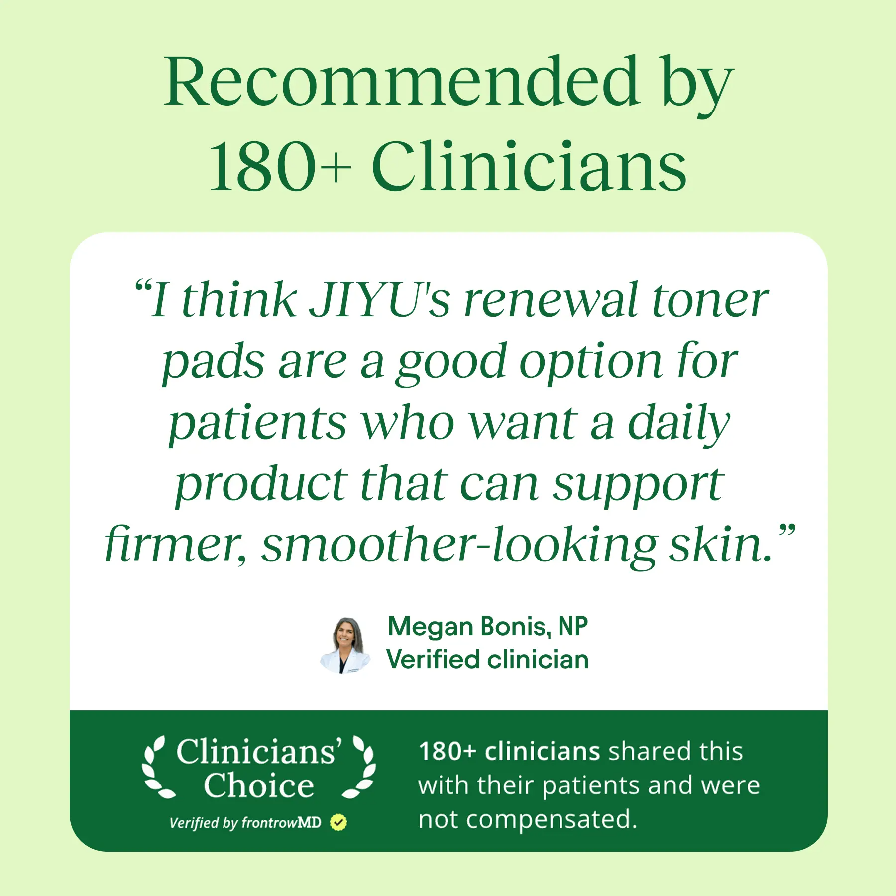 JiYu Skincare Korean Toner Pads – Snail Mucin & Niacinamide 100ct