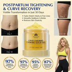 Skin Tightening Cellulite Gel for Body Care, Tightening Burn Gold Massage Cream | Thermo Firming Gold Gel & Hyaluronic Acid, Hot Sweat Massage Cream for Belly,  Thighs, Butt & Arms, Hydrating Moisturizing Body Firming Gel for Smoother Looking Skin, 200g
