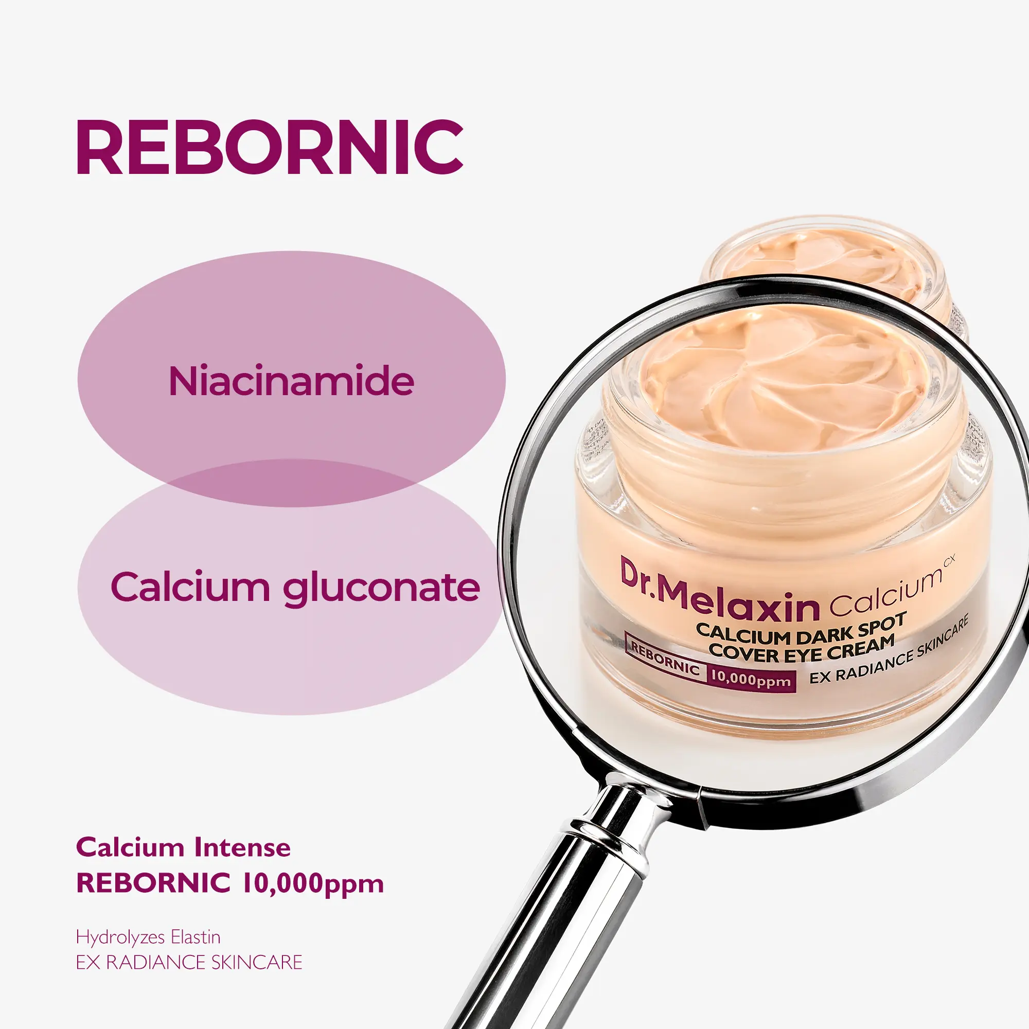 Dr. Melaxin Calcium Dark Spot Eye Cream – 8-Hour Coverage 15g