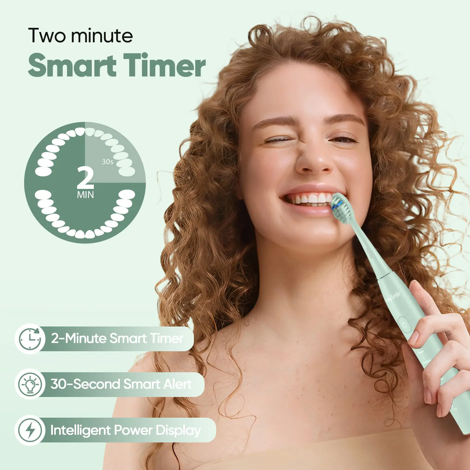 MySmile DY156 Sonic Electric Toothbrush – 45,000 VPM 5 Modes
