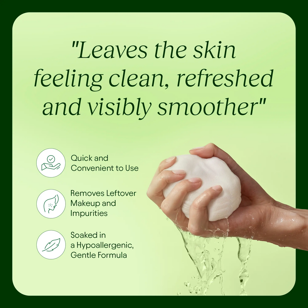 JiYu Skincare Korean Toner Pads – Snail Mucin & Niacinamide 100ct