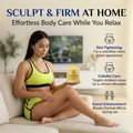 Skin Tightening Cellulite Gel for Body Care, Tightening Burn Gold Massage Cream | Thermo Firming Gold Gel & Hyaluronic Acid, Hot Sweat Massage Cream for Belly,  Thighs, Butt & Arms, Hydrating Moisturizing Body Firming Gel for Smoother Looking Skin, 200g