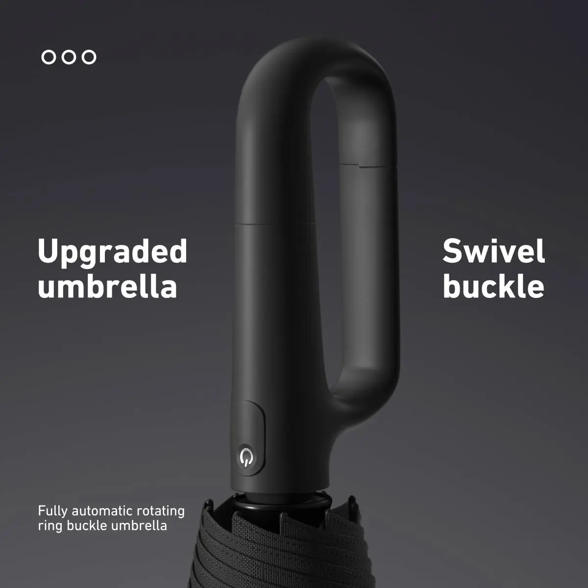 Automatic Folding Windproof Umbrella – 10-Rib Portable