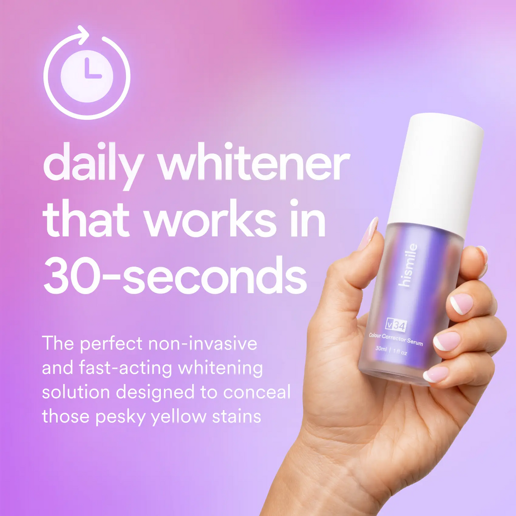 Hismile V34 Colour Corrector Serum – Instant Teeth Brightener
