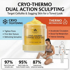 Skin Tightening Cellulite Gel for Body Care, Tightening Burn Gold Massage Cream | Thermo Firming Gold Gel & Hyaluronic Acid, Hot Sweat Massage Cream for Belly,  Thighs, Butt & Arms, Hydrating Moisturizing Body Firming Gel for Smoother Looking Skin, 200g