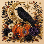Halloween Witch DIY Pearl Bead Painting Kit – Fall Home Decor