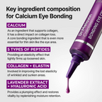 Calcium Bonding Eye Cream formulated for Sunken Under-Eyes, Sagging Eye Bags, and Fine Lines