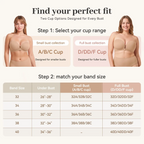 Strapless Push-Up Bra – Anti-Slip Front Closure
