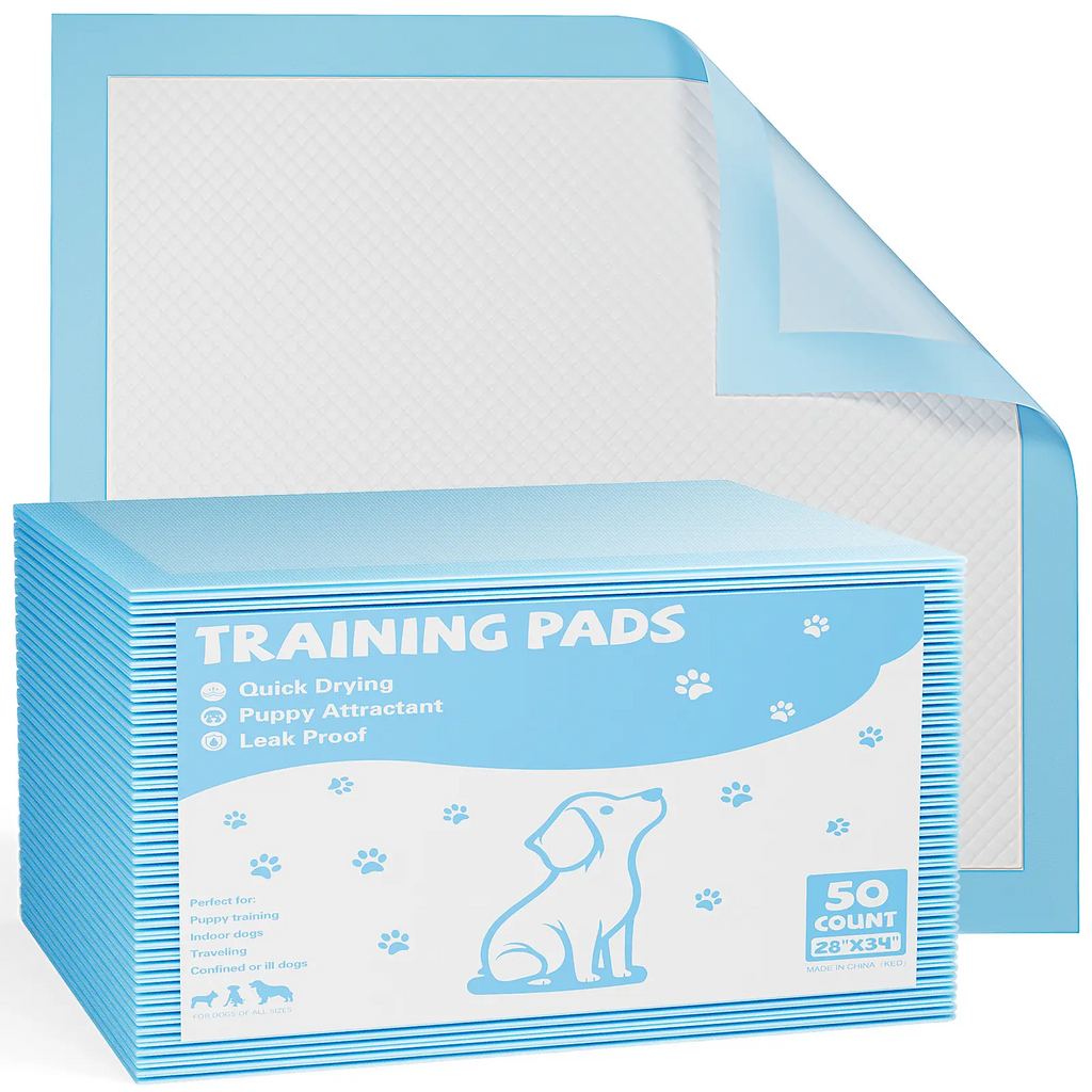 Dog & Puppy Pee Pads – 100 Count Leakproof Disposable Training Pads