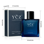 YCZ Midnight Marine Eau de Parfum – 1.7 fl oz Men's Fragrance