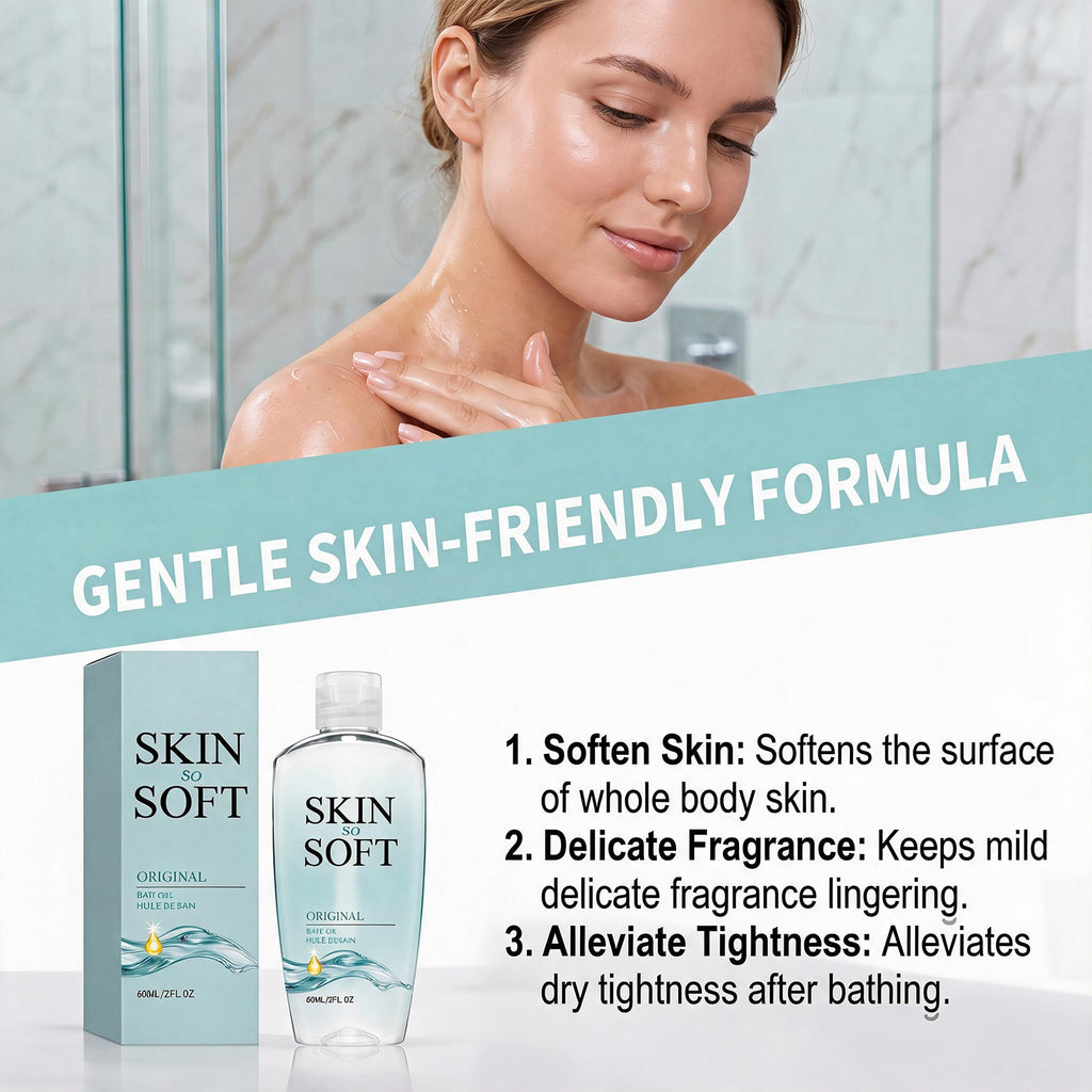 Avon Skin So Soft Original Bath Oil – Jojoba Moisturizing Formula